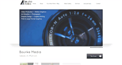 Desktop Screenshot of bourkemedia.com